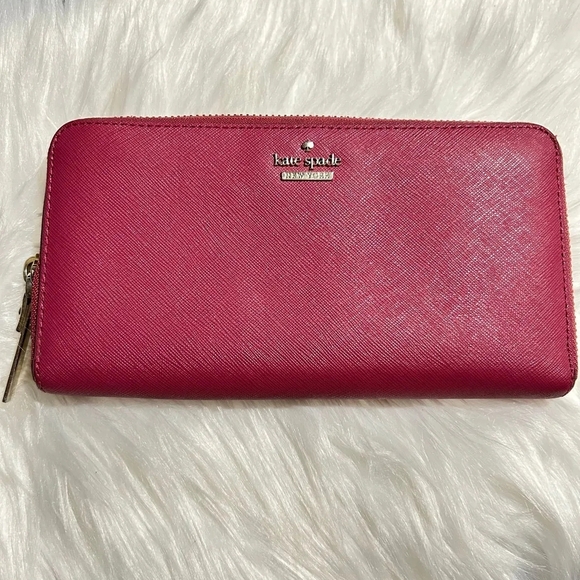 kate spade Handbags - Kate Spade Pink Wallet